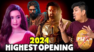 2024 Biggest Movies Openings Bollywood vs South  Box Office Hits of 2024  Bollywood vs South [upl. by Erlin]