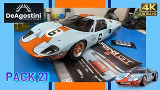 Ford GT Stages 98 to 102 by DeAgostini Collectibles  ASMR [upl. by Pernell174]