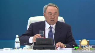 Нурсултан Назарбаев обратился с Посланием народу Казахстана полная версия [upl. by Ardnasac]