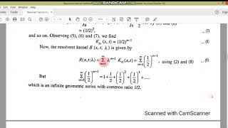 Resolvent kernel method for fredholm integral equationMMIIMAdnan [upl. by Luciana146]