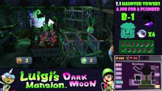 Luigis Mansion Dark Moon Walkthrough  21  A Job For A Plumber B1 [upl. by Allistir]