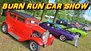 Car Show in Niles Michigan  Burn Run Car Show [upl. by Knowle556]