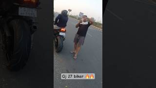 Gj27biker 🔥shortfeed shortvideo trendingshorts motovlog z900reaction ahmedabadgujarat [upl. by Nepsa687]