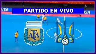 🔴 ARGENTINA vs UCRANIA EN VIVO ⚽ MUNDIAL FUTSAL  FECHA 1  LA SECTA DEPORTIVA [upl. by Kori]