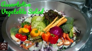 MultiVitamin Vegetable Salad Tutorial  Vanys Kitchen [upl. by Arabella]