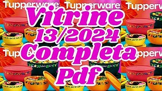 VITRINE 132024 COMPLETA EM PDF TUPPERWARE [upl. by Naitsirhc53]