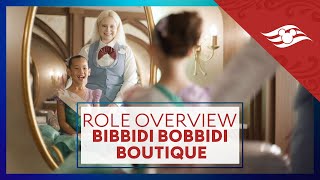 Disney Cruise Line Jobs  Bibbidi Bobbidi Boutique [upl. by Abbot]