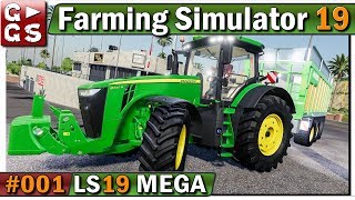 LS19 MEGA ► FETTER JOHN DEERE amp MASCHINEN im EINSATZ 🚜 1 LANDWIRTSCHAFTS SIMULATOR 19  FS19 [upl. by Stein775]