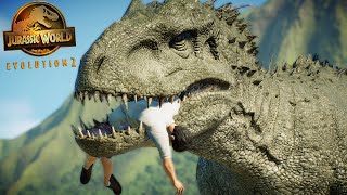 Indominus Rex vs Apex Dinosaurs  FULL MOVIE  Jurassic World Animation [upl. by Aik398]