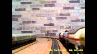 Test of a mini camcorder in a N gauge 1160 Train [upl. by Vareck694]