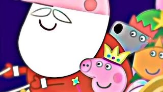 😃Peppa pig with santa christmas 🎄 Peppa pig christmas shorts trendingshorts peppapig pepas [upl. by Arlan991]