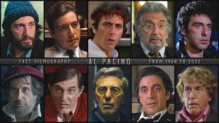 Al Pacino 19682022  Fast Filmography [upl. by Ahsuatal]