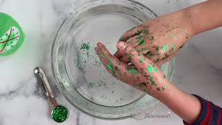 HANDWASHING GLITTER EXPERIMENT [upl. by Helbonia]