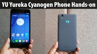 Yu Yureka Unboxing amp Handson Review Micromax made Cyanogen Phone [upl. by Morra]