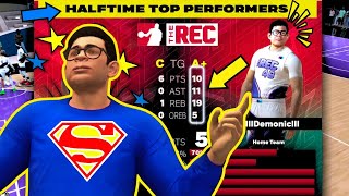 70 quotClark Kentquot SUPERMAN CENTER BUILD GETS A TRIPPLE DOUBLE THE FIRST HALF REC RANDOMS NBA2K25 [upl. by Einwahr932]