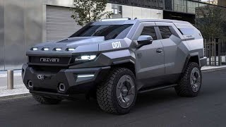 2023 Rezvani Vengence is a threerow SUV that shoots pepper spray [upl. by Araf75]