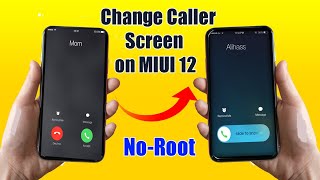 Secret Trick to Change Calling Screen and Dialer in MIUI 12  MIUI 12 Trick to Change Caller Screen [upl. by Jem]