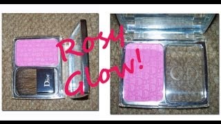 Review Dior Rosy Glow Healthy Glow Awakening Blush [upl. by Tecil]