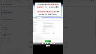 Cómo instalar un certificado digital en Google Chrome  Tutorial [upl. by Esinehs]