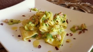 CARBONARA DI ZUCCHINE [upl. by Erlewine]