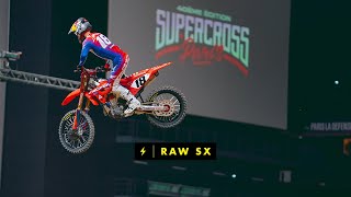 2023 Paris Supercross  Raw Laps Of Roczen Webb Lawrence Brothers Shimoda Vialle amp More [upl. by Tsiuqram]