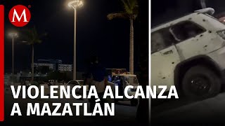 Mazatlán sufre balaceras entre grupos criminales en fin de semana violento [upl. by Gavan]