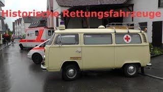 Waldenbuch  Sternfahrt DRK  Historische Rettungsfahrzeuge quot650 Jahre württembergische Stadtquot [upl. by Aggarwal499]