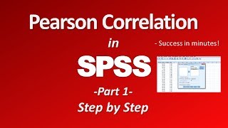 Pearson r Correlation in SPSS  How to Calculate and Interpret Part 1 [upl. by Tsew23]