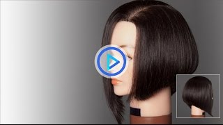 How to cut a bob haircut  Graduated Bob  Preview 114 [upl. by Ainat]