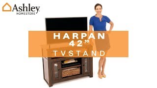 Ashley HomeStore  Harpan 42quot TV Stand [upl. by Ahrendt]