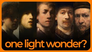 The WEIRD lighting Rembrandt used when it wasn’t Rembrandt light [upl. by Alauqahs223]