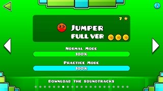 Geometry Dash  Jumper FULL VER All Coin  ♬ Partition [upl. by Ainedrag68]