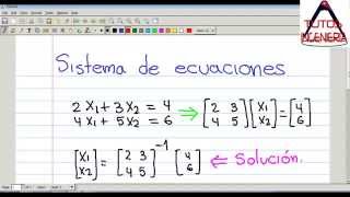 🎯 Resolver un sistemas de ecuaciones en PL [upl. by Suruat]