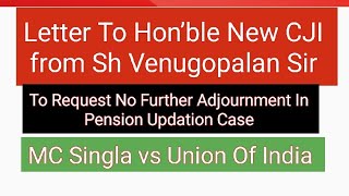 Bank Pensioner Requested To Honble CJI for Justic Of Bank Pensioners Link Available [upl. by Tsui719]