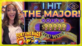 I Hit The Major on Fortune Bags Dragons Law Slot Machine [upl. by Gargan]