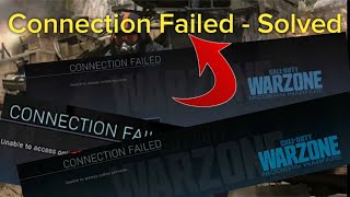 How To Fix Connection Failed quotUnable to access online servicesquot Loading Bug In COD Modern Warfare [upl. by Salvador902]