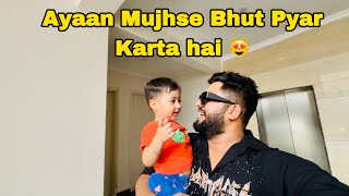 Ayaan Mujhse Bhut Pyaar Karta hai  Malik Vlogs  Yogesh Kathuria Vlogs [upl. by Einehpets]