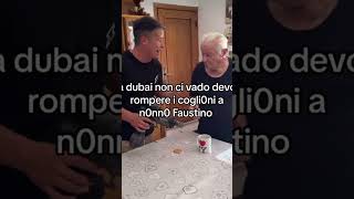 a dubai non ci vado devo rompere i coglioni a nonno faustino carlettolife nonnofaustino neiperte [upl. by Arakat208]