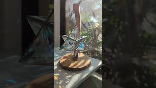 Dichroic Merkaba in Glass [upl. by Relda150]