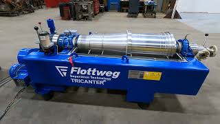 Flottweg Z4E344 Stainless Steel Tricanter Centrifuge [upl. by Natam51]