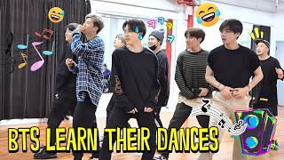 Lets See How BTS Learn Their Dances [upl. by Sieber]