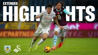 Burnley v Swansea City  Extended Highlights [upl. by Kersten]