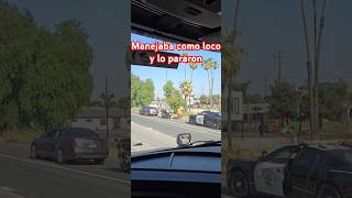 Mira lo que le Paso por manejar como loco en una autopista de Estados Unidos [upl. by Latashia455]