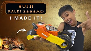 I made BUJJI at home  a DIY scale replica from Kalki 2898 AD  Prabhas New Movie  Cardboard Craft [upl. by Aiken]