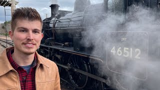 Riding A Steam Train in Scotland [upl. by Darn]