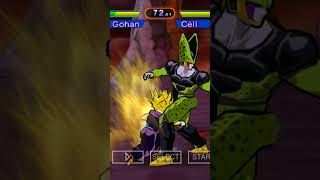 GOHAN SSJ 2 Vs CELL dragonballz gohanvscell [upl. by Eddi559]