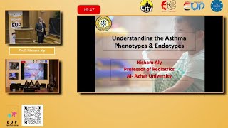 Understanding The Asthma Phenotypes amp Endotypes Prof Hisham Aly Pediatrics AlAzhar University [upl. by Narut]