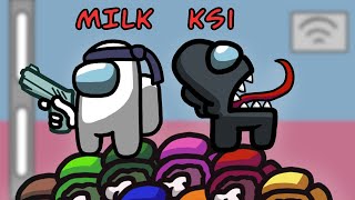 KSI x MILK Impostor Duo Part 2 Ft Sidemen and Friends [upl. by Bunting]