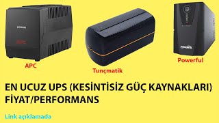 EN UCUZ UPS  KESİNTİSİZ GÜÇ KAYNAĞI  ÖNERİLERİ 2021 [upl. by Derek]