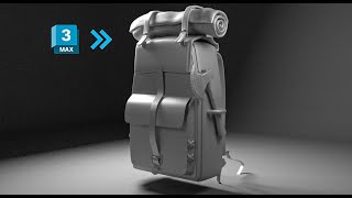 Hunting Bag Modeling  Autodesk 3ds Max Part 1 [upl. by Tobey]